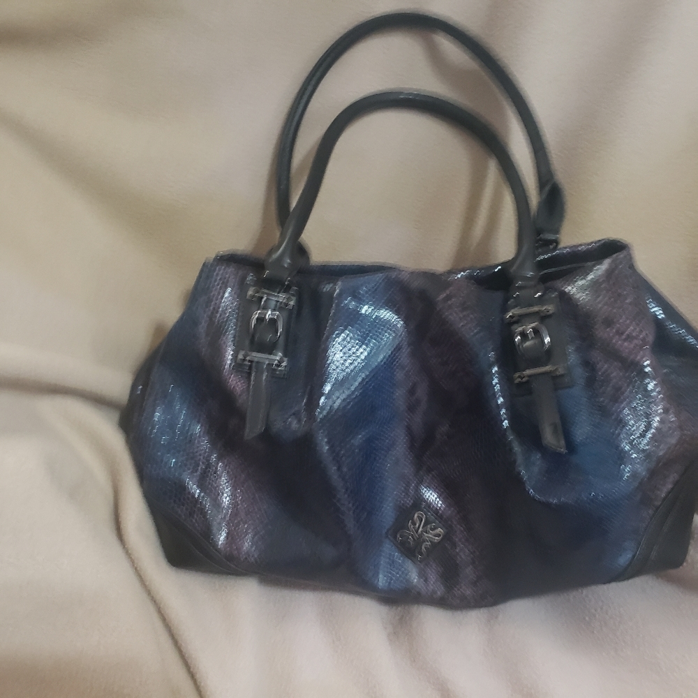Vera Wang "Simply Vera" Teal/Purple Purse